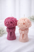 Rose Elegance – Bouquetkerze